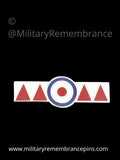 600 Squadron Roundel RauxAF Unit Lapel Pin