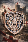 Knights Templar Armour Of God Lapel Pin