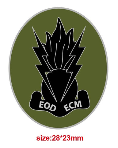 Explosive Ordnance Disposal ECM Trade Patch Lapel Pin