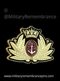 Merchant Navy MN Generic Hat Badge Lapel Pin