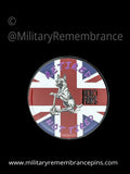 Hero Paws - German Shepherd 'Retired Not Tired' Charity Support Lapel Pin