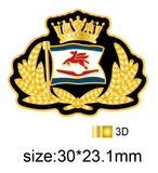 Mobil Shipping Company Merchant Navy Lapel Pin