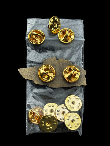 Metal Butterfly Lapel Pin Fasteners