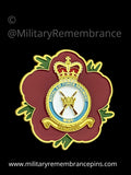 Royal Air Force Regiment RAFR Remembrance Flower Lapel Pin