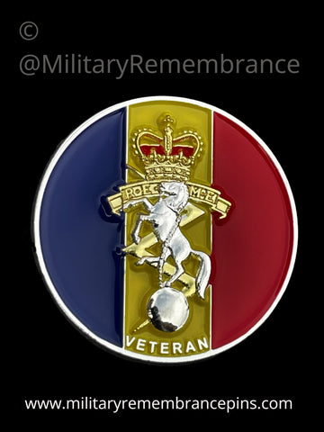 Royal Electrical Mechanical Engineers REME Veteran Lapel Pin