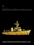 River Class Minesweeper Ship Royal Navy Lapel Pin