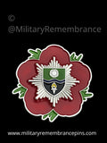 South Yorkshire Fire & Rescue Service Remembrance Flower Lapel Pin