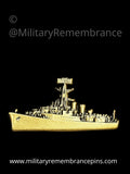 Tribal Class Type 81 Royal Navy Ship Lapel Pin