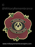 Widows Sons Masonic Bikers Association WSMBA Remembrance Flower Lapel Pin