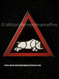 The 1st (United Kingdom) Division Lapel Pin