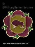 5th Kresowa Infantry Division (Poland) Remembrance Flower Lapel Pin