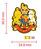 Army Warrant Officer Class 1 Arm Badge Lapel Pin