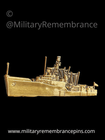 Blackwood-Class Frigate Type 14 Royal Navy Ship Lapel Pin