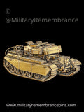 Centurion Armoured Recovery Vehicle ARV FV4006 Lapel Pin