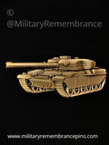 Chieftain Main Battle Tank FV4201 Vehicle Lapel Pin