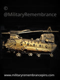 Boeing Chinook Heavy Lift Helicopter Lapel Pin