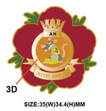 Chockheads Aircraft Handlers Remembrance Flower Lapel Pin