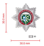 Cumbria Fire & Rescue Service Remembrance Flower Lapel Pin