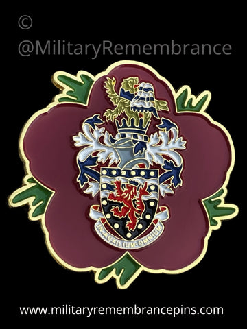 Devon & Cornwall Police Remembrance Flower Lapel Pin