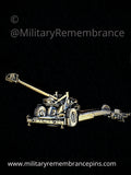 FH70 Field Howitzer Artillery Lapel Pin