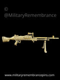 General Purpose Machine Gun GPMG Lapel Pin