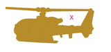 Westland Gazelle Helicopter Lapel Pin