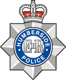 Humberside Police Remembrance Flower Lapel Pin