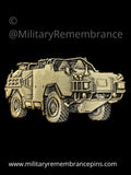Supacat Jackal Reconnaissance Vehicle Lapel Pin