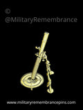 L16 81mm Mortar Weapon System Lapel Pin