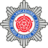 Lancashire Fire & Rescue Service Remembrance Flower Lapel Pin
