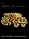 Leyland Martian 6x6 Wrecker REME Vehicle Lapel Pin