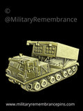 M270 Multiple Launch Rocket System MLRS Lapel Pin