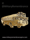 Royal Engineers M2b Amphibious Rig Pontoon Vehicle Lapel Pin
