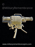 Milan Anti Tank Missile System Lapel Pin
