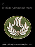Infantry Skill Mortars Lapel Pin