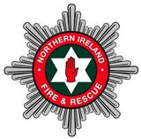 Northern Ireland Fire & Rescue Service Remembrance Flower Lapel Pin