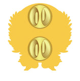 Proud To Be A Welsh Veteran Lapel Pin