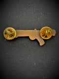 Sterling Submachine Gun L2A3 Weapon Lapel Pin