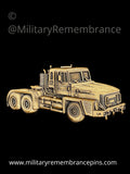 Scammell Commander Tank Transporter Tractor Unit Lapel Pin