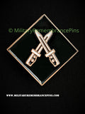 Section Commanders Battle Course Trade Patch Lapel Pin