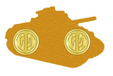 Sherman V Tank Vehicle Lapel Pin