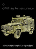 Snatch Land Rover Vehicle Lapel Pin