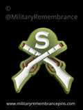 Sniper Marksman Trade Patch Lapel Pin