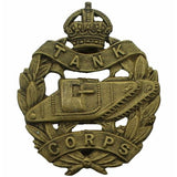 Tank Corps Remembrance Flower Lapel Pin