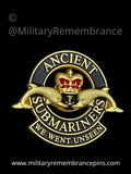 The Ancient Submariner We Went Unseen Lapel Pin