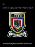 Tri-National Tornado Training Establishment Colours Lapel Pin