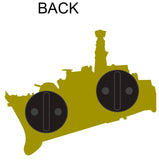 Type 23 Duke Class Frigate Royal Navy Ship Lapel Pin